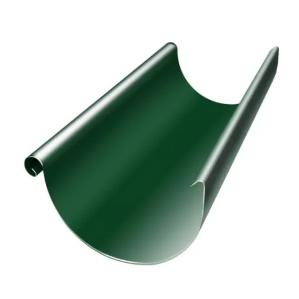 Водосток Grand Line 125x90 – Желоб 3м RAL 6005 купить в Верхнем Уфалее