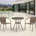 Комплект плетеной мебели AFINA из иск. ротанга T282ANT/Y137C-W56 Light Brown 2Pcs купить в Верхнем Уфалее
