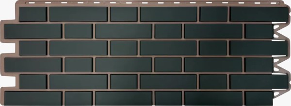 Фасадная панель Альта-Профиль, Кирпич Клинкерный, Графит купить в Верхнем Уфалее