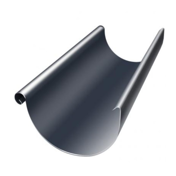 Водосток Grand Line 125x90 – Желоб 3м RAL 7024 купить в Верхнем Уфалее