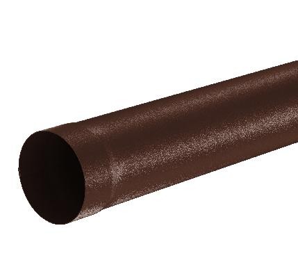 Водосток Aquasistem, Система 150/100 - Труба водосточная 3.00м RAL 8017 Коричневый matt купить в Верхнем Уфалее