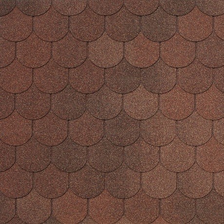 Гибкая черепица Tegola ASSISI terracotta 420 купить в Верхнем Уфалее
