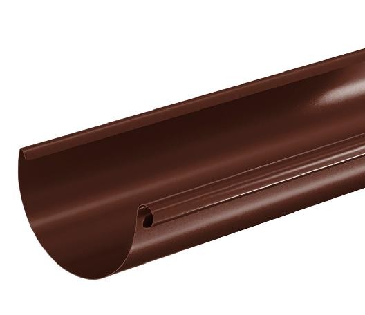 Водосток Aquasistem, система 125x90 - Водосточный желоб 3.00м RAL 8017 Коричневый купить в Верхнем Уфалее