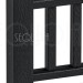 Комплект крышка/юбка для столба SEQUOIA BLACK купить в Верхнем Уфалее