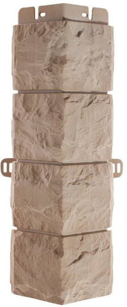 Фасадная панель Наружный угол фагот (талдомский), 0,45 х 0,13м (н) купить в Верхнем Уфалее