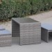 Диван-Трансформер AFINA плетеный из иск. ротанга S330G-W78 Grey купить в Верхнем Уфалее