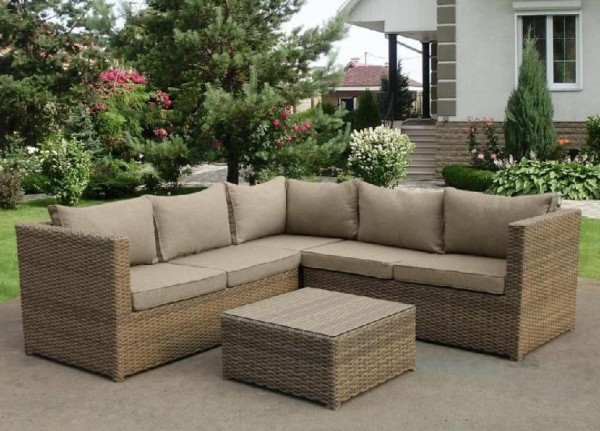 Комплект мебели AFINA плетеной из иск. ротанга YR825B Beige купить в Верхнем Уфалее