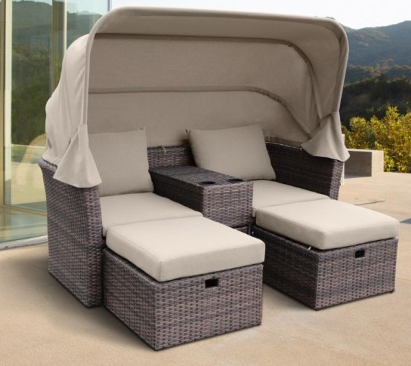 Комплект мебели AFINA плетеной из иск. ротанга AFM-330B Brown купить в Верхнем Уфалее