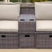 Комплект мебели AFINA плетеной из иск. ротанга AFM-330B Brown купить в Верхнем Уфалее