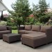 Комплект мебели AFINA плетеной из иск. ротанга YR821A Brown/Beige купить в Верхнем Уфалее