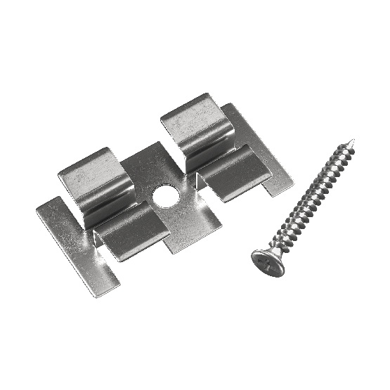 Клипса с саморезом, Grinder шовный монтаж 5 mm купить в Верхнем Уфалее