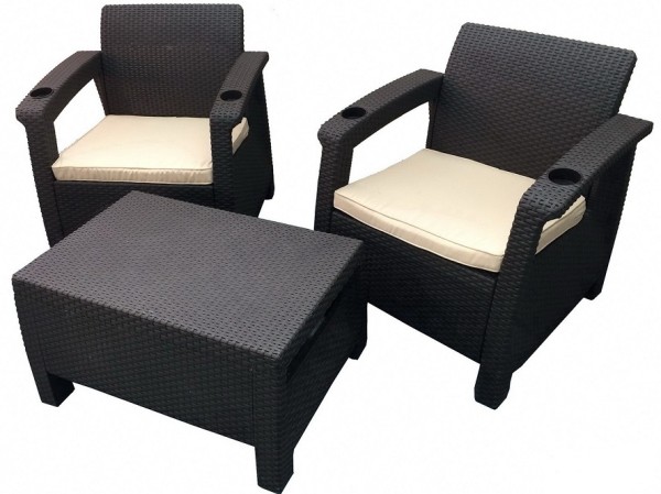 Комплект Yalta Balcony Set венге купить в Верхнем Уфалее