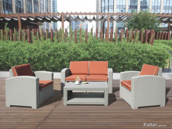 Уличные диваны и кресла коллекции Rattan Premium 4 купить в Верхнем Уфалее