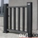 Ограждение из ДПК Outdoor Классик 3D STORM чёрный купить в Верхнем Уфалее
