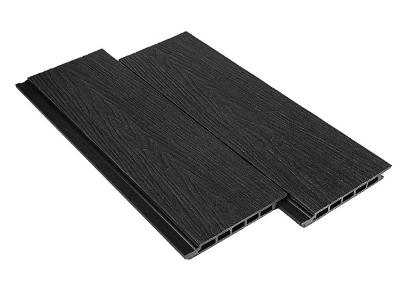 Фасадная панель из ДПК Deckart Vista 3D с текстурой дерева Графит купить в Верхнем Уфалее