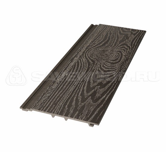 Сайдинг из дпк savewood sw-cedrus тангенциальный распил темно-коричневый купить в Верхнем Уфалее