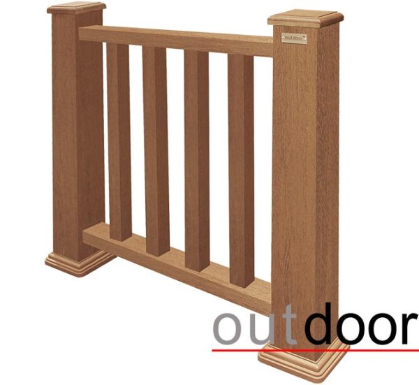 Ограждение из ДПК Outdoor Классик 3D STORM дуб купить в Верхнем Уфалее