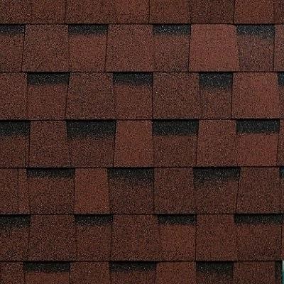 Двухслойная ламинированная черепица Shinglas, серия Фазенда – Красный купить в Верхнем Уфалее
