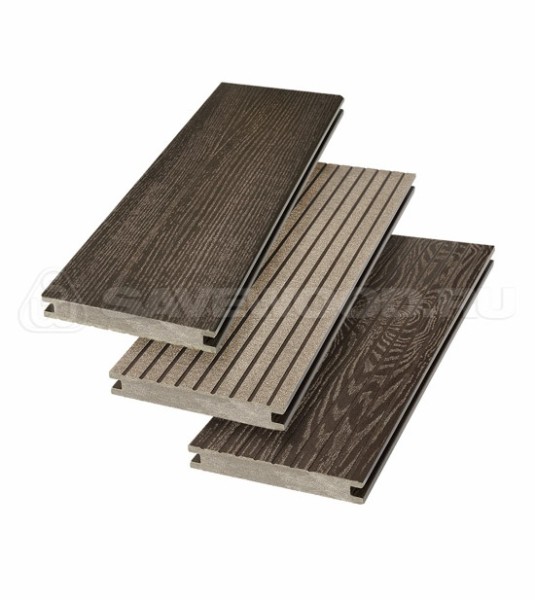 Террасная доска SW Fraxinus (R) полнотелая «SaveWood» Темно-коричневый купить в Верхнем Уфалее