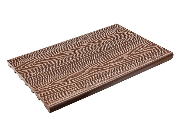 Ступень полнотелая из ДПК Deckart Step 3D Махагон купить в Верхнем Уфалее