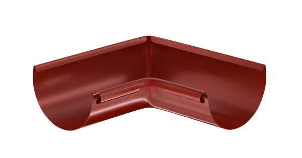 Водосток Aquasistem, система 150x100 - Угол желоба, внутренний 90° RR 29 Бургундский купить в Верхнем Уфалее