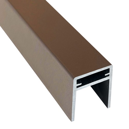 П-профиль Алюминиевый EasyDecking 35x25 Венге купить в Верхнем Уфалее