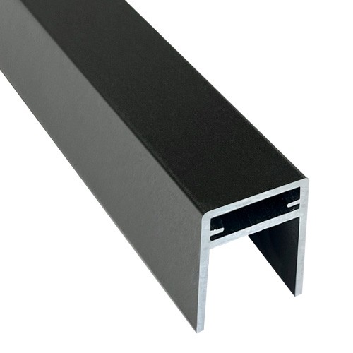 П-профиль Алюминиевый EasyDecking 35x25 Черное дерево купить в Верхнем Уфалее