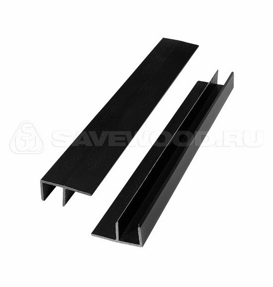 F-профиль ДПК Savewood – Чёрный купить в Верхнем Уфалее