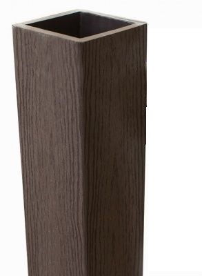 Столб опорный Woodvex Co-Extrusion Венге купить в Верхнем Уфалее