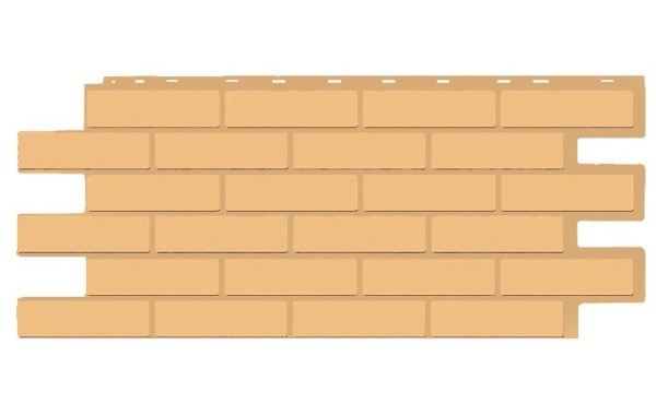 Фасадная панель T-Siding Кирпич Модерн Эко Крем купить в Верхнем Уфалее